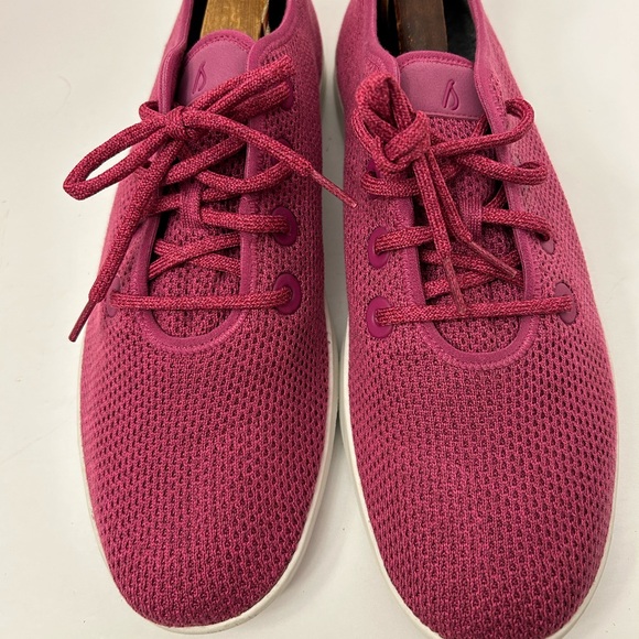 Allbirds Mens TR Tree Runners Pink Nikau Tourmaline Shoe Size 12 Limited Edition - Picture 2 of 9